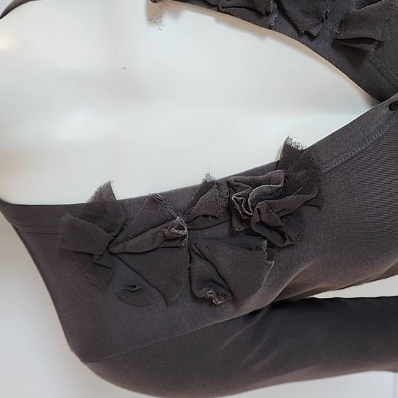 J.Crew Grey Cardigan Top - Picture 4 of 11